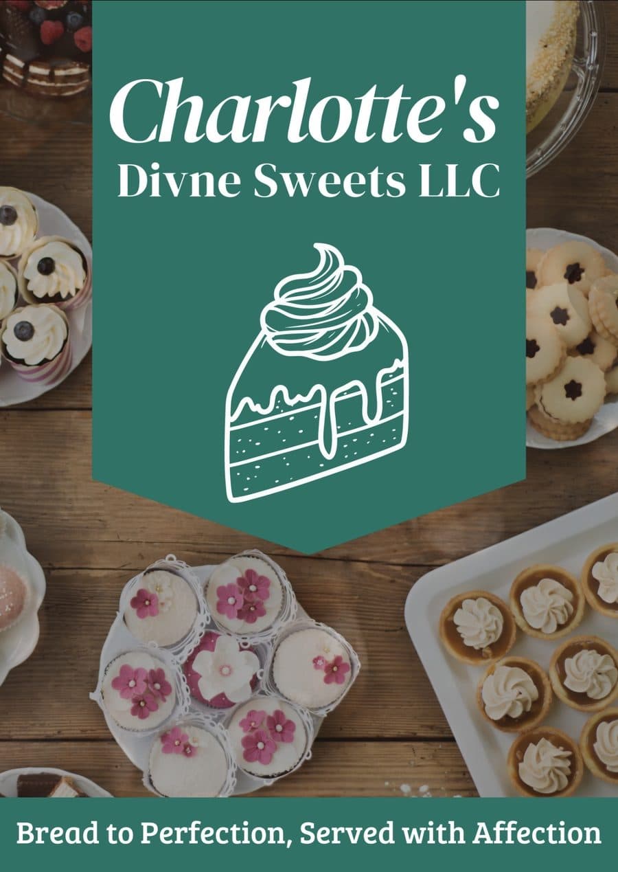 Charlotte's Divine Sweets — Bakery Branding